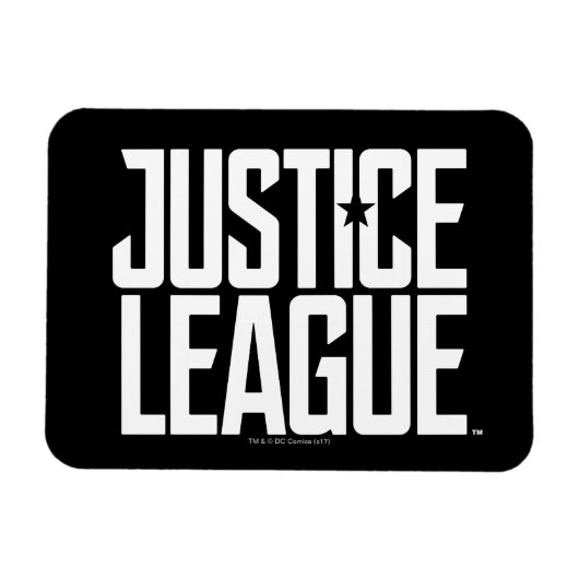 Justizielle Liga | Justice League Logo Magnet (Horizontal)