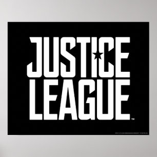 Justizielle Liga   Justice League Logo Poster