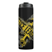 Justizielle Liga | Justice League & Team Symbols Thermosbecher (Vorderseite)
