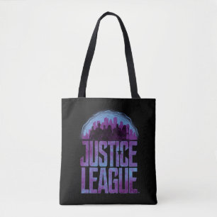 Justizielle Liga Justizielle Silhouette Stadt Tasche