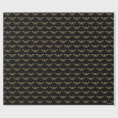 Justizielle Liga | Metallic Wonder Woman Symbol Geschenkpapier (Flach)