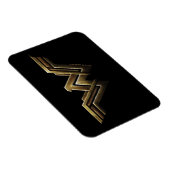 Justizielle Liga | Metallic Wonder Woman Symbol Magnet (Rechte Seite)