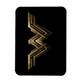 Justizielle Liga | Metallic Wonder Woman Symbol Magnet (Vertikal)