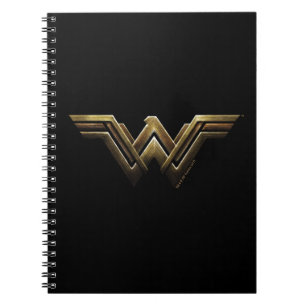 Justizielle Liga Metallic Wonder Woman Symbol Notizblock
