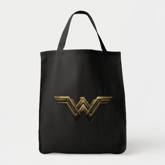 Justizielle Liga | Metallic Wonder Woman Symbol Tragetasche (Vorne)
