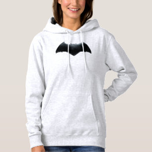 Justizielle Liga Metallisches Batman-Symbol Hoodie