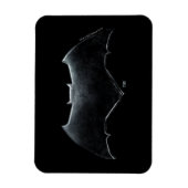 Justizielle Liga | Metallisches Batman-Symbol Magnet (Vertikal)
