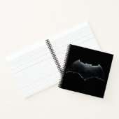 Justizielle Liga | Metallisches Batman-Symbol Notizblock (Innenseite)