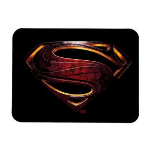 Justizielle Liga   Metallisches Superman-Symbol Magnet