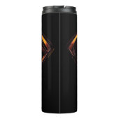 Justizielle Liga | Metallisches Superman-Symbol Thermosbecher (Rückseite)