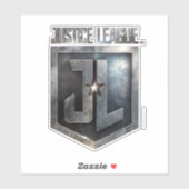 Justizielle Liga | Metallschild Aufkleber (Blatt)