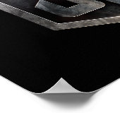 Justizielle Liga | Metallschild Poster (Ecke)