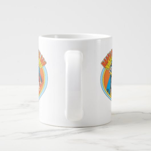 Justizielle Liga | Muttertag glücklich Jumbo-Tasse (Rückseite)