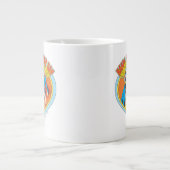 Justizielle Liga | Muttertag glücklich Jumbo-Tasse (Vorderseite)