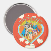 Justizielle Liga | Muttertag glücklich Magnet (Vorderseite/Rückseite)