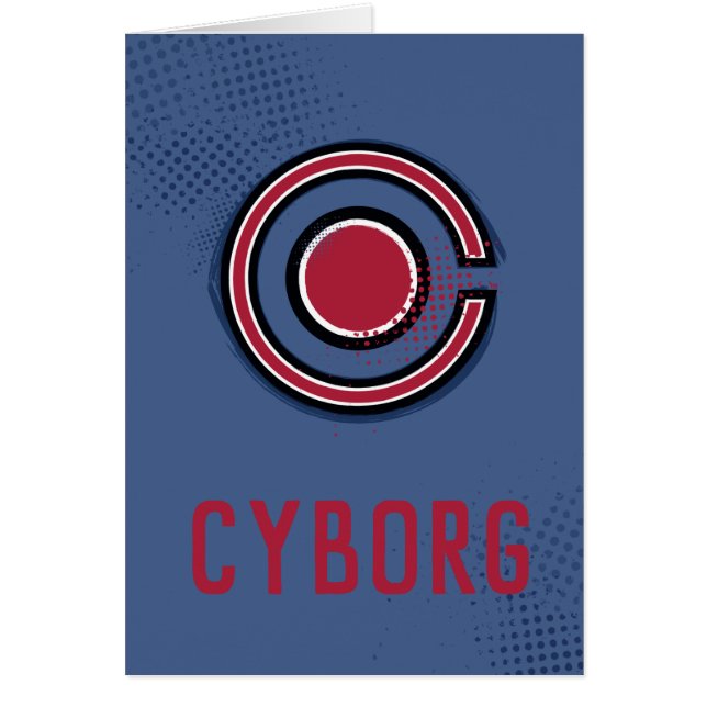 Justizielle Liga | Pinsel und Halftone Cyborg - Sy (Vorne)