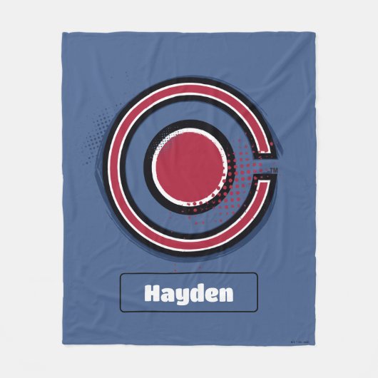 Justizielle Liga | Pinsel und Halftone Cyborg - Sy Fleecedecke (Vorderseite)