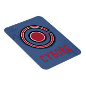 Justizielle Liga | Pinsel und Halftone Cyborg - Sy Magnet (Rechte Seite)