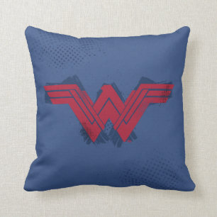 Justizielle Liga Pinsel Wonder Woman Symbol Kissen