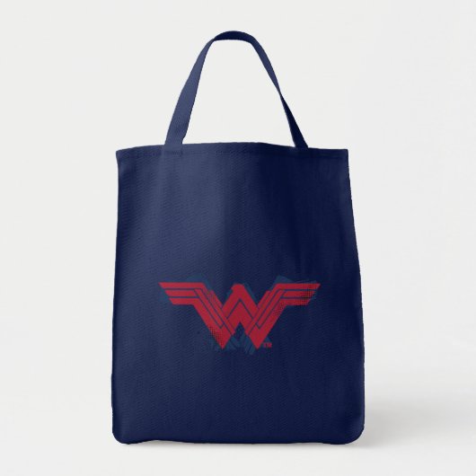 Justizielle Liga | Pinsel Wonder Woman Symbol Tragetasche (Vorne)