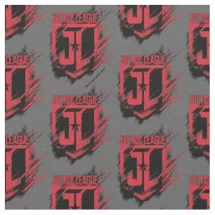 Justizielle Liga Pinselstrich JL Shield Stoff