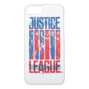 Justizielle Liga Pop der Blue & Red Group Art Case-Mate iPhone Hülle