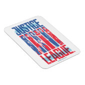 Justizielle Liga | Pop der Blue & Red Group Art Magnet (Rechte Seite)