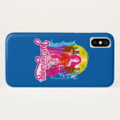Justizielle Liga | Retro Group & Logo Pop Art Case-Mate iPhone Hülle (Rückseite (Horizontal))