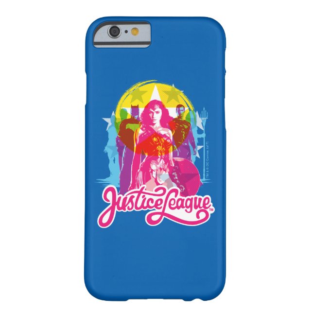 Justizielle Liga | Retro Group & Logo Pop Art Case-Mate iPhone Hülle (Rückseite)