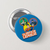 Justizielle Liga "Stärke in Zahlen" Button (Vorne & Hinten)