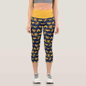 Justizielle Liga | Stylisierte Teamsymbole Lineup Capri Leggings (Vorderseite)