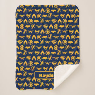Justizielle Liga   Stylisierte Teamsymbole Lineup Sherpadecke
