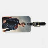 Justizielle Liga | Superman auf Schlachtfeld Gepäckanhänger (Vorderseite horizontal)