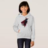 Justizielle Liga | Superman auf Schlachtfeld Hoodie (Vorne ganz)