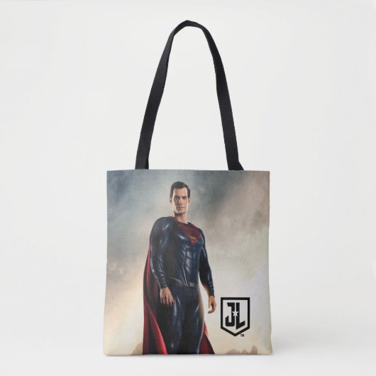 Justizielle Liga | Superman auf Schlachtfeld Tasche (Vorderseite)