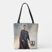 Justizielle Liga | Superman auf Schlachtfeld Tasche (Rückseite)