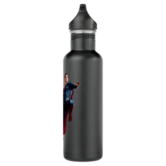 Justizielle Liga | Superman auf Schlachtfeld Trinkflasche (Rechts)