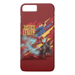 Justizielle Liga   Superman, Flash & Batman Abzeic Case-Mate iPhone Hülle