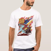 Justizielle Liga | Superman, Flash & Batman Abzeic T-Shirt (Vorderseite)