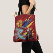 Justizielle Liga | Superman, Flash & Batman Abzeic Tasche (Von Nahem)