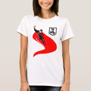 Justizielle Liga Superman Flying Noir Pop Art T-Shirt