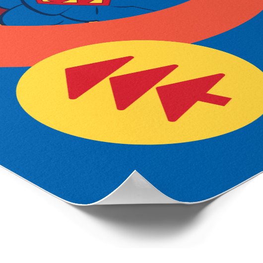 Justizielle Liga Superman Holiday Bauble Poster (Ecke)