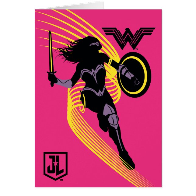 Justizielle Liga | Symbol "Wonder Woman Silhouette (Vorne)