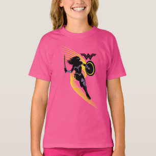 Justizielle Liga Symbol "Wonder Woman Silhouette T-Shirt