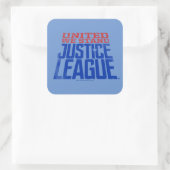 Justizielle Liga | United We Stand Graphic Quadratischer Aufkleber (Tasche)