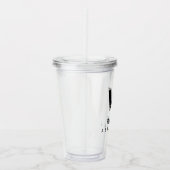 Justizielle Liga | Wayne Aerospace Logo Acryltrinkbecher (Rechts)