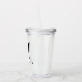 Justizielle Liga | Wayne Aerospace Logo Acryltrinkbecher (Links)