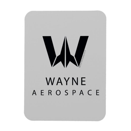Justizielle Liga | Wayne Aerospace Logo Magnet (Vertikal)