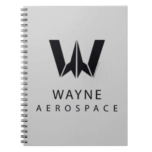 Justizielle Liga Wayne Aerospace Logo Notizblock