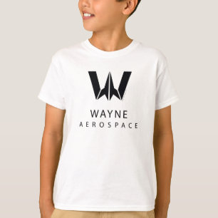 Justizielle Liga Wayne Aerospace Logo T-Shirt